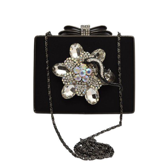 Harrison Scott Evening Handbag Iris Lane Limited Edition Enamel Crystal Lizard - Picture 1 of 14